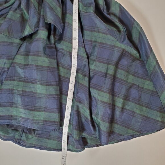 Pippa & Julie Girls Size 8 Blue Green Christmas Holiday Layered Party Dress - Picture 10 of 10